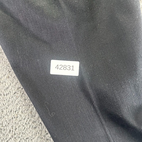 Lauren Ralph Lauren Modern 18 Black Cotton Denim Straight Curvy Stretch Workwear - Picture 12 of 12